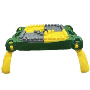 Vintage John Deere Mega Bloks Building Table Blocks Childrens Building Toy 90s